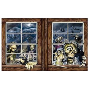 Zombie Attack View Decoration by Windy City Novelties- DEC00918UN