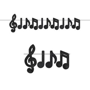 Musical Notes Streamer by Windy City Novelties- DEC52201EA