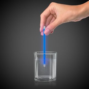 Blue Glow 5" Swizzle Sticks by Windy City Novelties- GSW50-GSW5001UN