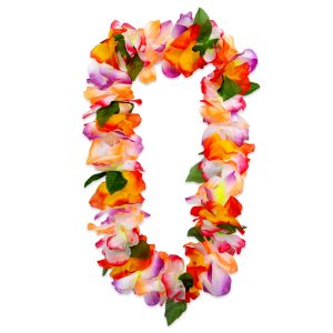 Tropical Silk Flower Lei by Windy City Novelties- NOV350EA