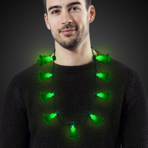 LED Christmas Tree Necklace by Windy City Novelties- LIT481EA