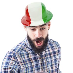 Mexican Flag Derby Hats by Windy City Novelties- HAT1022DZ