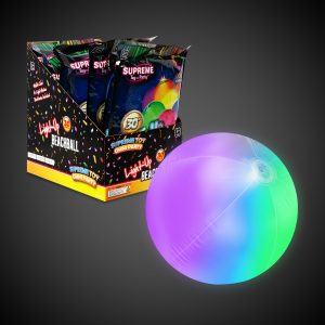 LED Inflatable 30" Beach Balls Retail Display by Windy City Novelties- RCI230UN