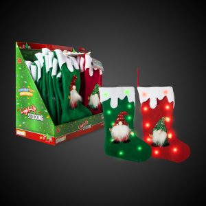 LED Christmas Stockings Retail Display by Windy City Novelties- RCP220CS