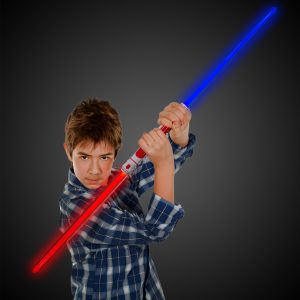 LED Dual Saber by Windy City Novelties- LIT1368EA