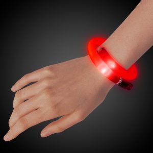 Red LED Tube Bracelet by Windy City Novelties- LIT-LIT306EA