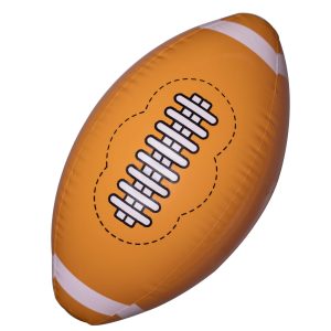 Inflatable 16" Footballs by Windy City Novelties- INF148DZ