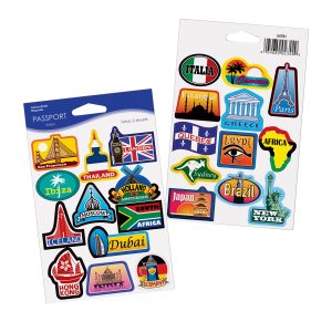 Passport Stickers by Windy City Novelties- STA142UN