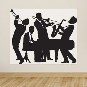 Jazz Band Wall Decoration by Windy City Novelties- DEC52178EA