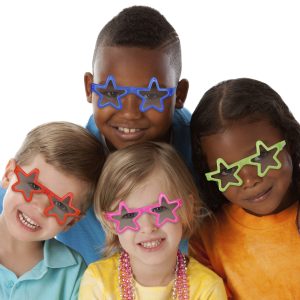 Kid's Star Sunglasses - 12 Pack by Windy City Novelties- GLS015DZ