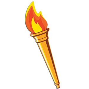Olympic Torch Cutout by Windy City Novelties- DEC55666EA