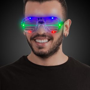 LED Multi-Color Slotted Shades by Windy City Novelties- LIT1023EA