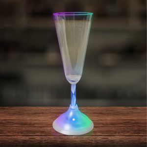 LED 7.5 oz. Champagne Glass by Windy City Novelties- LIT804EA
