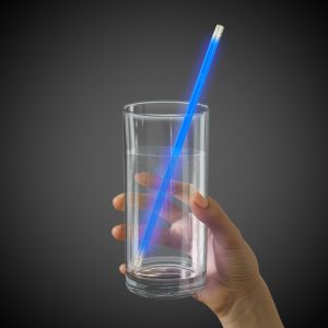 Blue Glow Straws - 9" - 25 Pack by Windy City Novelties- GST93-GST931UN