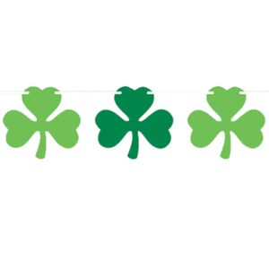 Shamrocks Streamer by Windy City Novelties- DEC30057EA