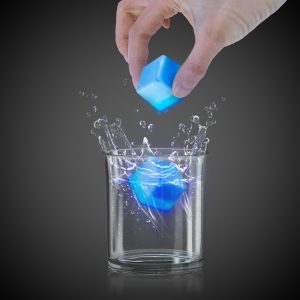 Blue Glow Ice Cubes by Windy City Novelties- GSW431UN