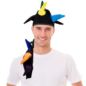 Dragon Tail Velvet Hat by Windy City Novelties- HAT256EA