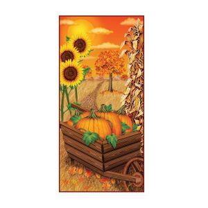 Fall Harvest Door Cover by Windy City Novelties- DEC90010EA