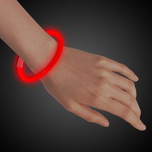 Red Glow 8" Bracelets by Windy City Novelties- GBS9-GBS902UN