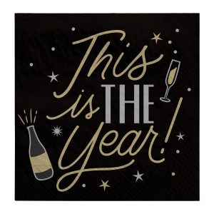 This Is The Year Lunch Napkins by Windy City Novelties- PAP7991LUN