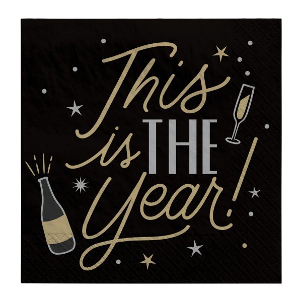 This Is The Year Lunch Napkins by Windy City Novelties- PAP7991LUN