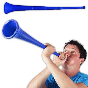 Blue Stadium Horn - 28" by Windy City Novelties- MUS12-MUS121EA