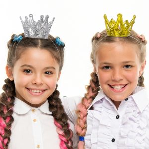 Princess Mini Crowns by Windy City Novelties- HAT324DZ