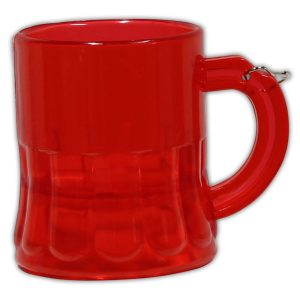 Mini Red Beer Mug Medallion by Windy City Novelties- JLR385EA