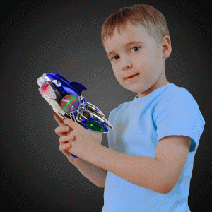 LED Shark Spinner Gun by Windy City Novelties- WEA111EA