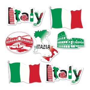 Italian Cutouts by Windy City Novelties- DEC53674UN