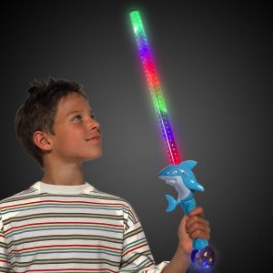 LED Shark Sword with Prism Ball by Windy City Novelties- WEA079EA