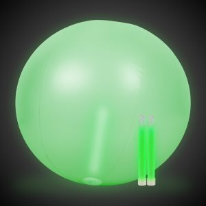 Glow in the Dark Green 24" Beach Ball by Windy City Novelties- GNO11-GNO110EA