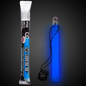 Blue Be Ready 6" Safety Glow Stick by Windy City Novelties- CHM-CHM5560