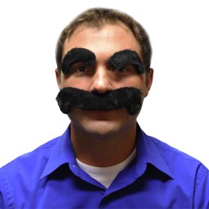 Mustache & Eyebrow Set by Windy City Novelties- APR075UN