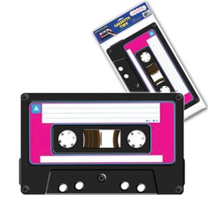 Cassette Tape Window Cling by Windy City Novelties- DEC57763EA