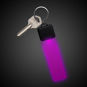 LED Pink Keychain by Windy City Novelties- KEY20-KEY205EA