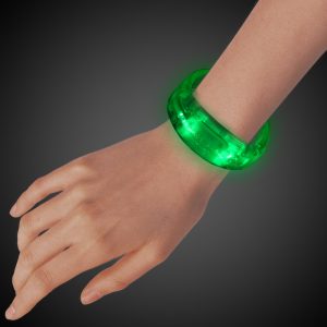 Green LED Bangle Bracelet by Windy City Novelties- LIT-LIT020EA