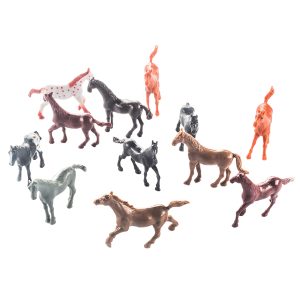 Mini Horse Toy Figures by Windy City Novelties- NOV1023DZ