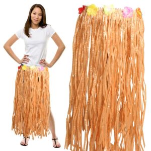 Hula Skirt With Flower Band by Windy City Novelties- NOV210EA