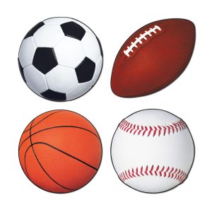 Sports Cutouts by Windy City Novelties- DEC54145UN