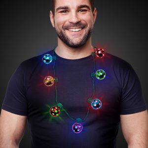 JingLED Bell Necklace by Windy City Novelties- LIT460EA