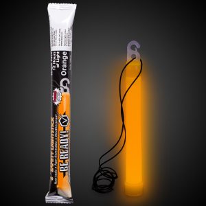 Orange Be Ready 6" Safety Glow Stick by Windy City Novelties- CHM-CHM9753