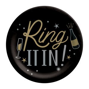 Ring It In 7" Plates by Windy City Novelties- PAP7991PUN
