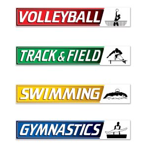 Summer Sports Signs by Windy City Novelties- DEC53707UN