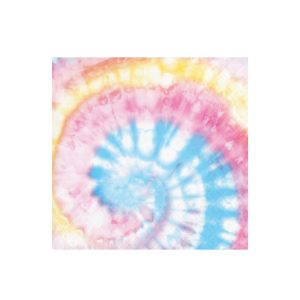 Tie Dye Party Beverage Napkins by Windy City Novelties- PAP3505BUN