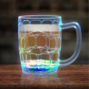 LED 16 oz. Dimple Beer Mug by Windy City Novelties- LIT889EA