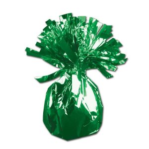 Green Foil Balloon 2 1/2" Weight by Windy City Novelties- BAL02-BAL024EA