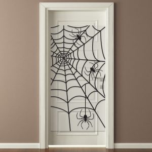 Spider Web Door Cover by Windy City Novelties- DEC244834EA