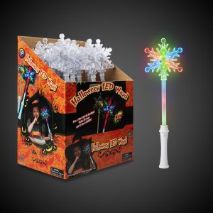 LED Snowflake Wands Retail Display by Windy City Novelties- RCL211UN