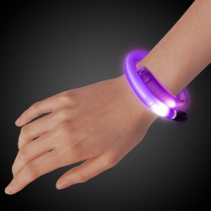 Purple LED Tube Bracelet by Windy City Novelties- LIT-LIT309EA